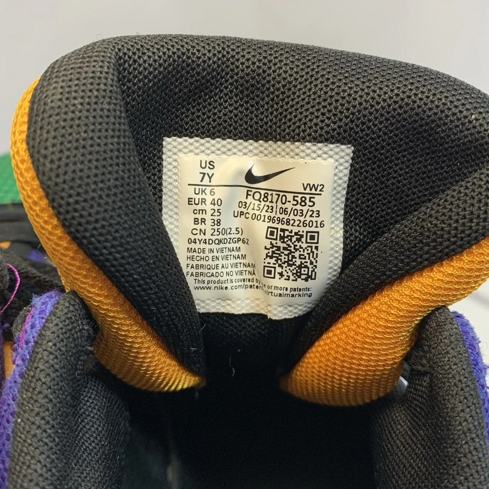 Size Youth 7 - Nike LeBron‎ Witness 7 Multi-Color